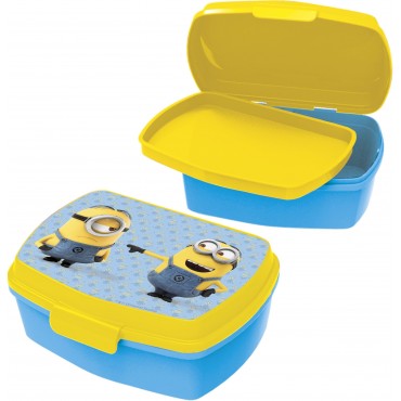 Minions Stor Funny Plastic Sandwich Box with Tray